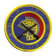 Air Force Patch: Base Honor Guard - color with hook closure