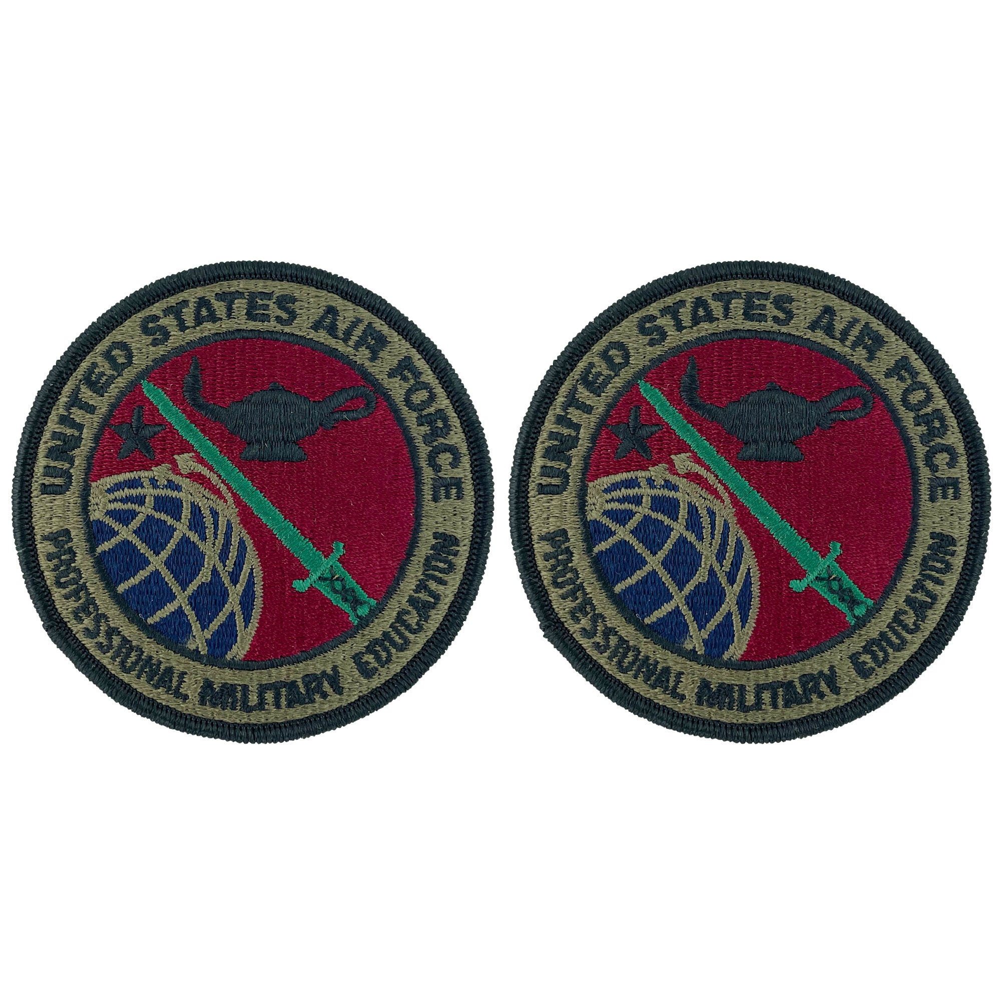 Air Force Patch: Professional Military Education - subdued (NONREFUNDABLE)