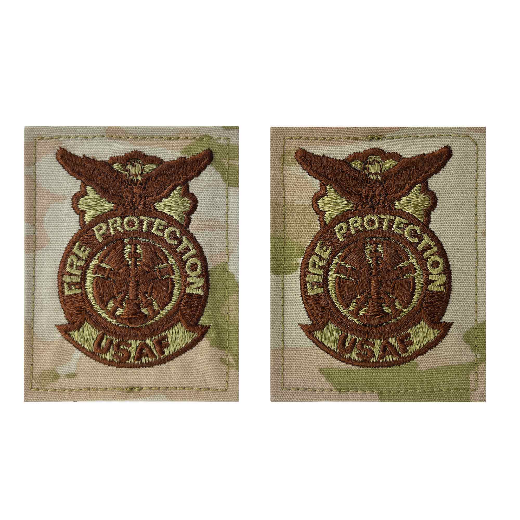 Air Force Patch: Fire Protection: Chief - OCP with Hook