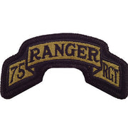 Army Scroll Patch: 75th Ranger Regiment - embroidered on OCP