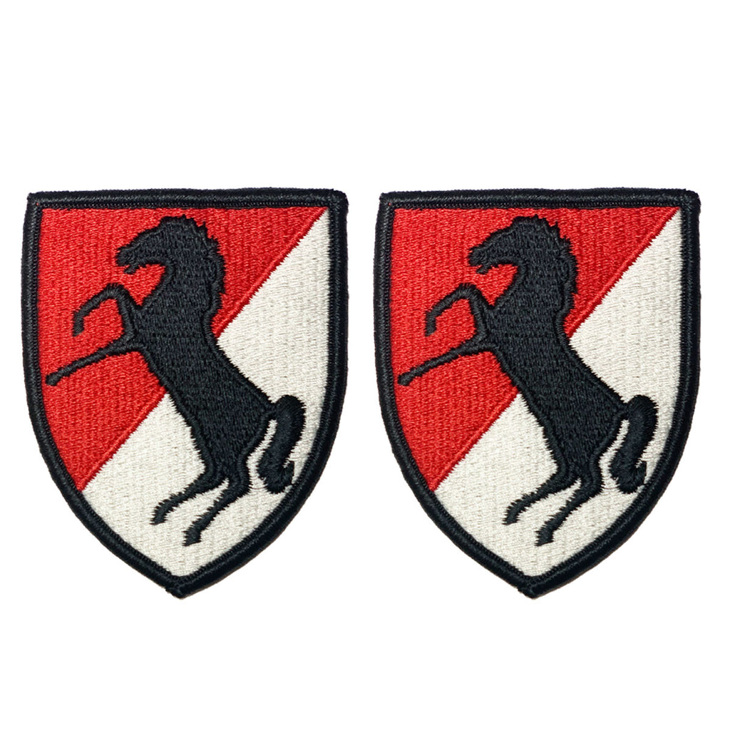 Army Patch: 11th Cavalry Regiment - color