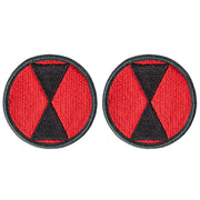 Army Patch: 7th Infantry Division - color