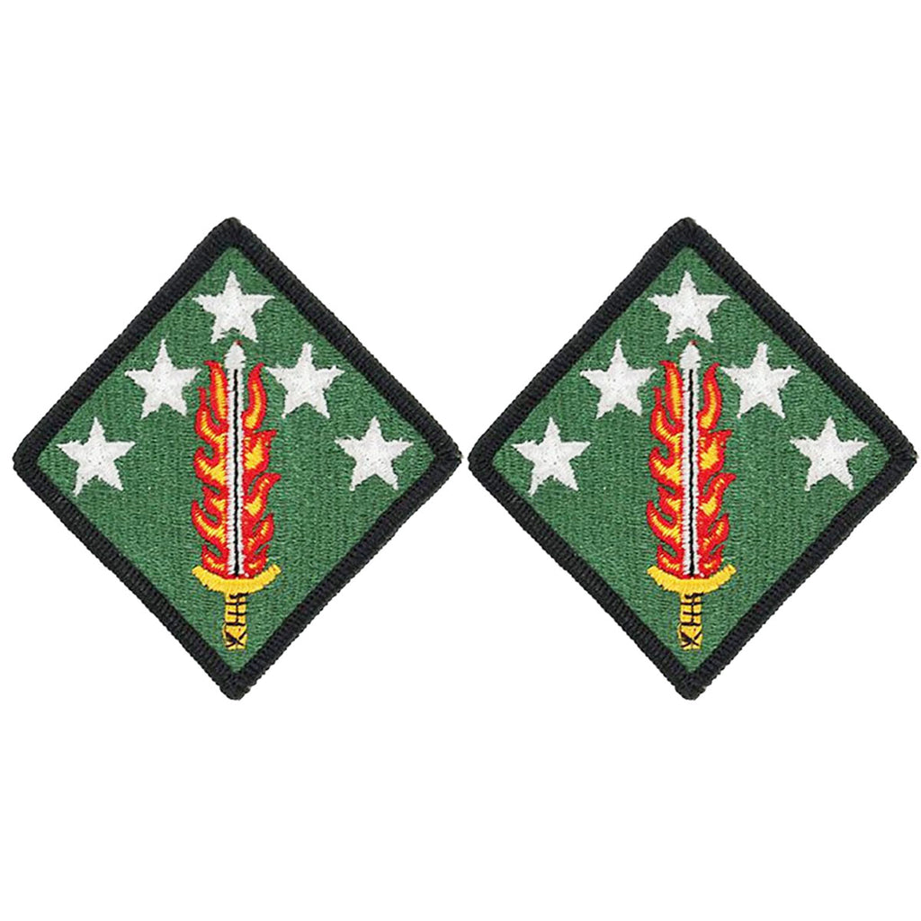 Army Patch: 20th CBRNE Chemical, Biological, Radiological, Nuclear, Explosives Command - color