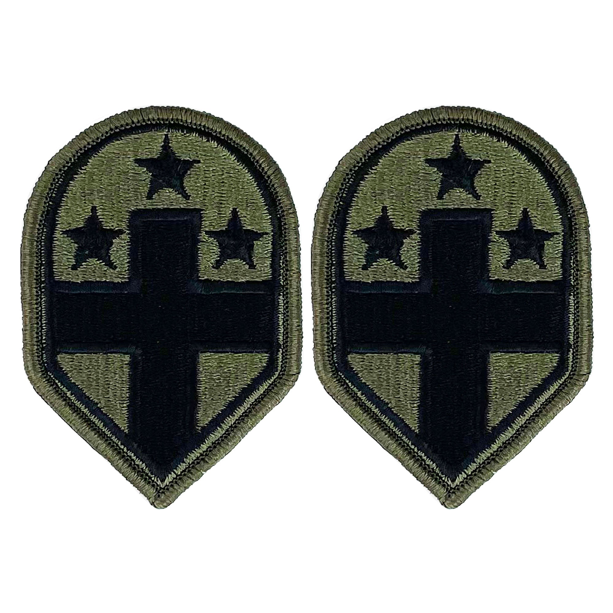 Army Patch: 332nd Medical Brigade - embroidered on OCP