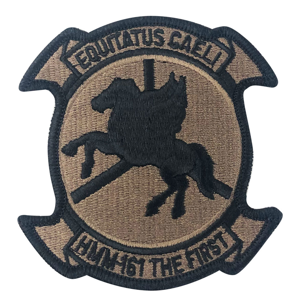Marine Corps Patch: HMM-161 The First Equitatus Caeli 4" - subdued