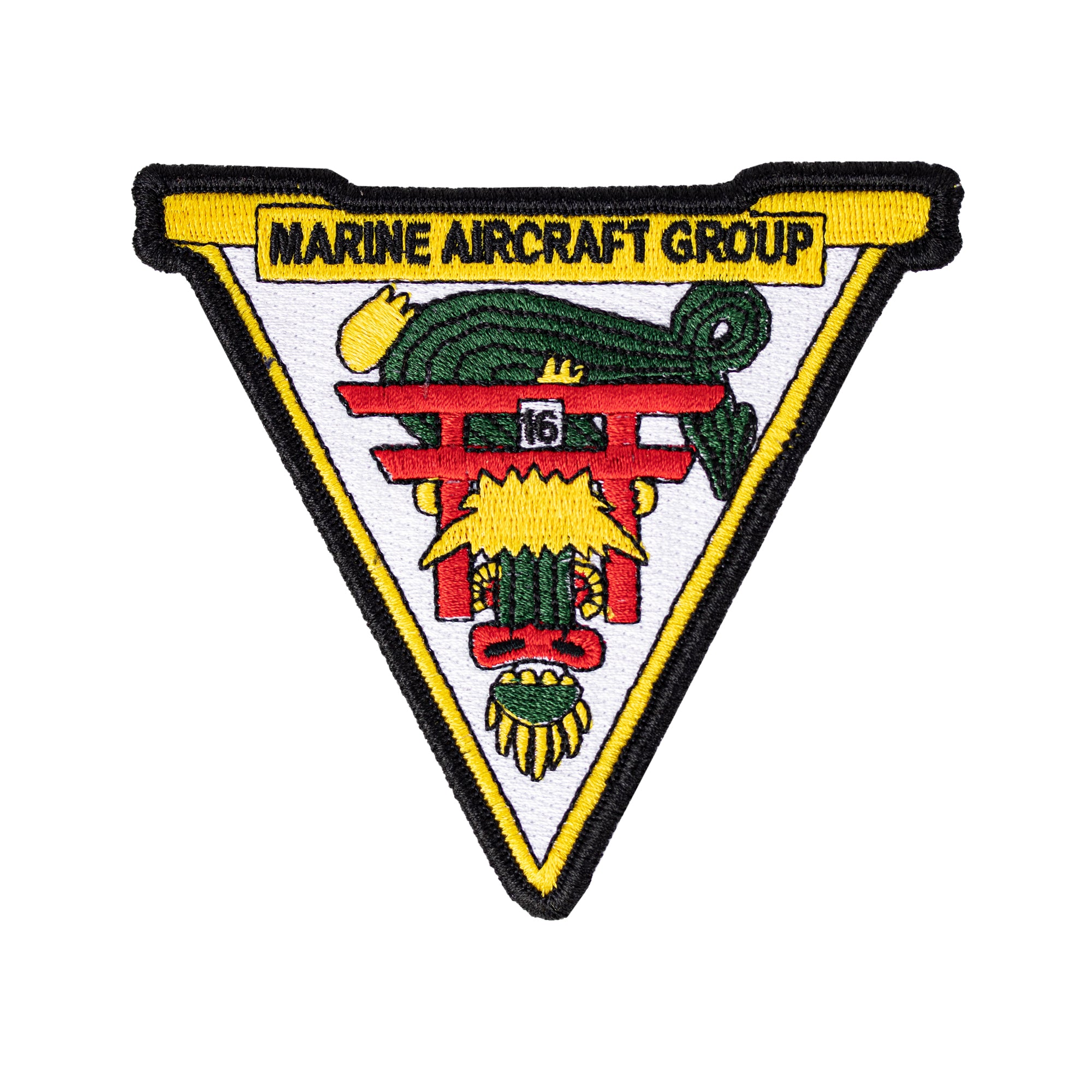Marine Corps Patch: MAG-16 - color with hook closure