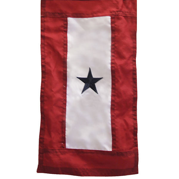 Service Flag Banner with One Blue Star