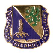 Army Corps Crest: Chemical - Elementis Regamus Proelium