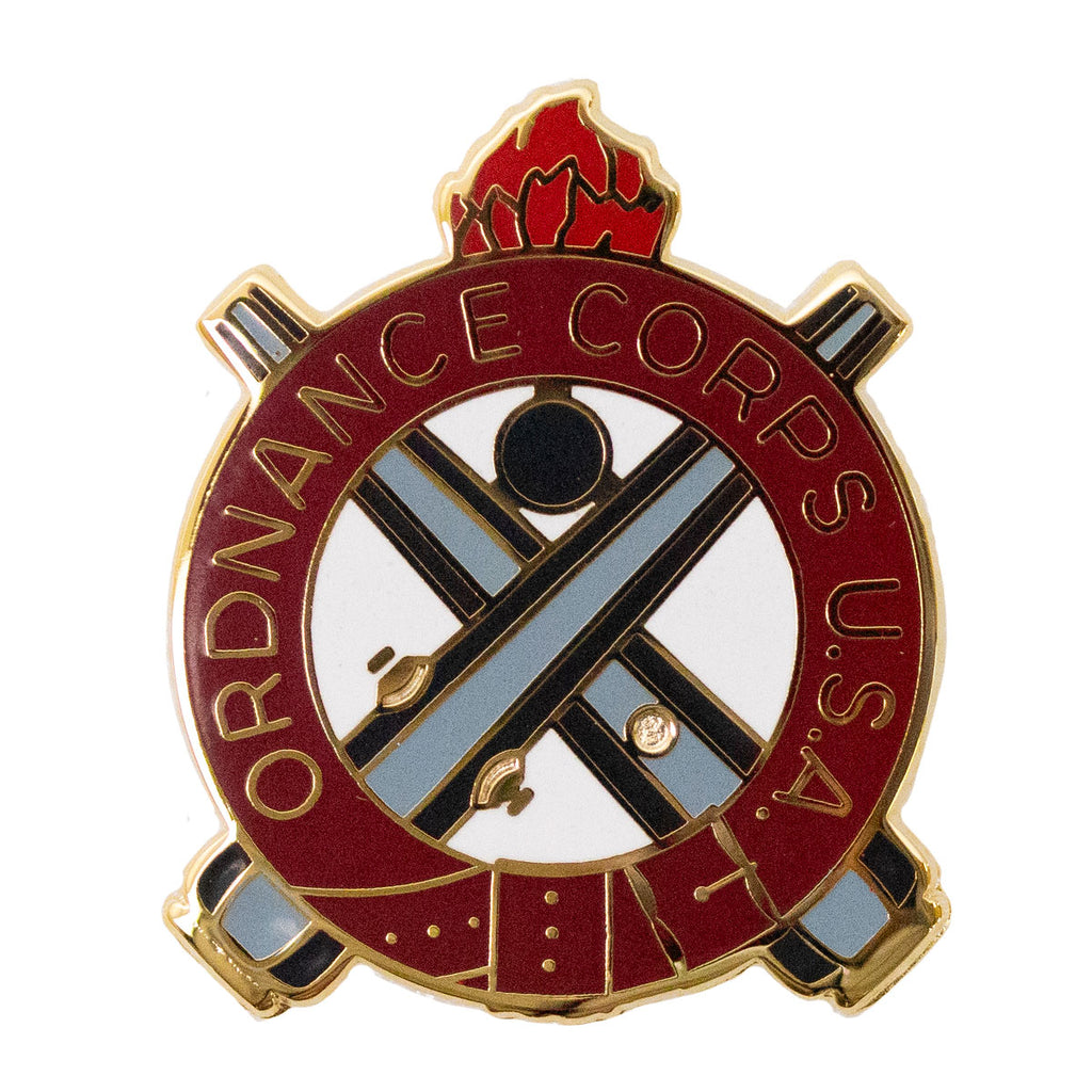 Army Corps Crest: Ordnance - Ordnance Corps U.S.A.