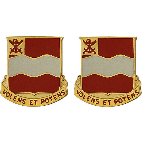 Army Crest: 4th Engineer Battalion - Volens Et Potens