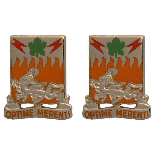 Army Crest: 307th Signal Battalion - Optime Merenti
