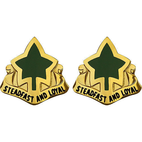 Army Crest: 4th Infantry Division - Steadfast and Loyal