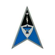 U.S. Space Force PVC Patch Space Delta 6 with hook