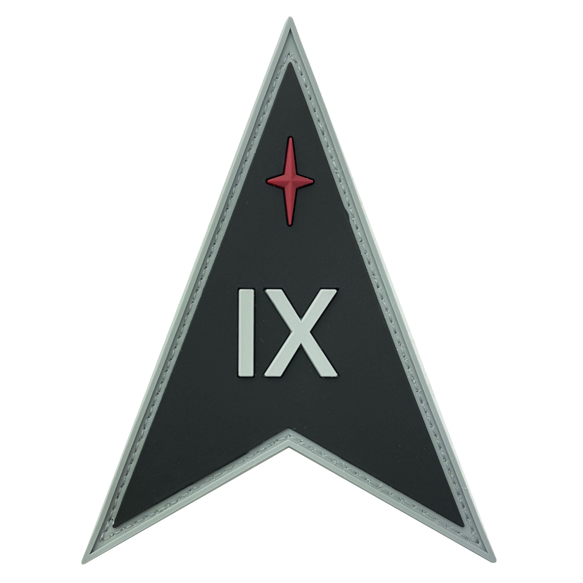 U.S. Space Force PVC Patch Space Delta 9 with hook