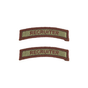 Air Force Tab: Recruiter - embroidered on OCP