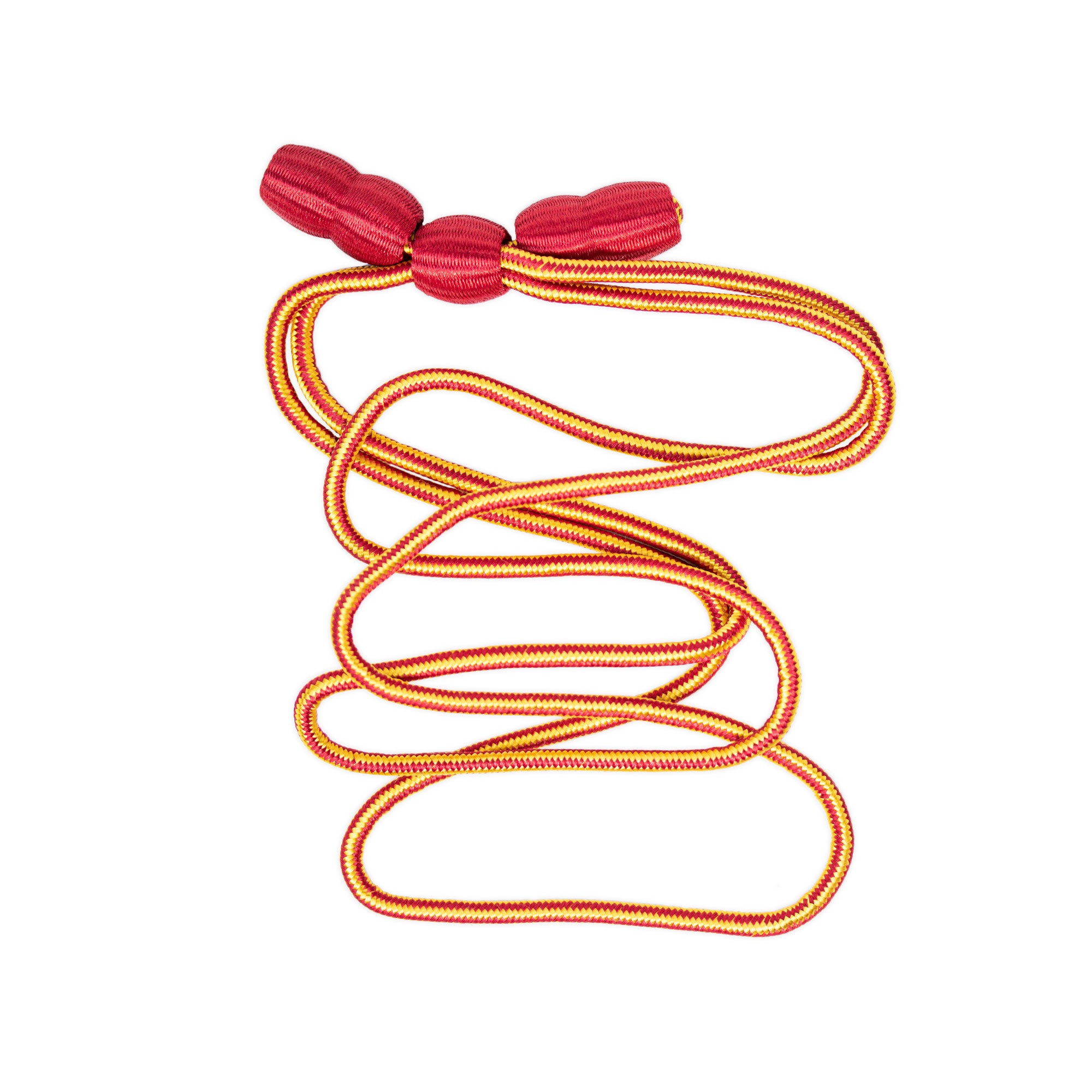 Army Hat Cord - Transportation with Dark Red Acorns