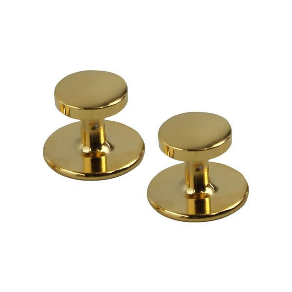 Army Shirt Studs: Gold Plated - set of 2