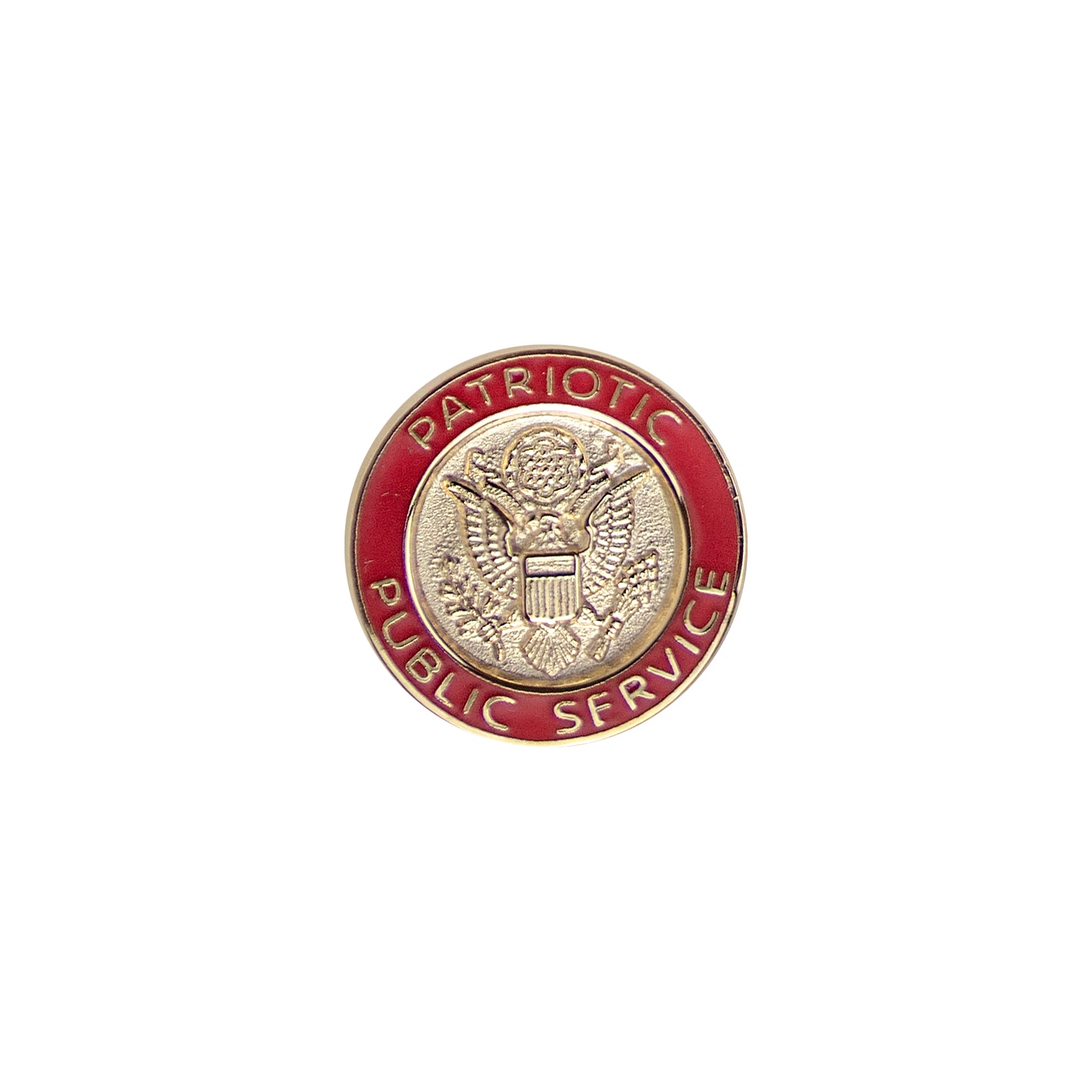 Lapel Pin: Patriotic Public Service