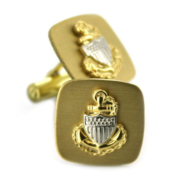 Coast Guard Cuff Links: E7 CPO