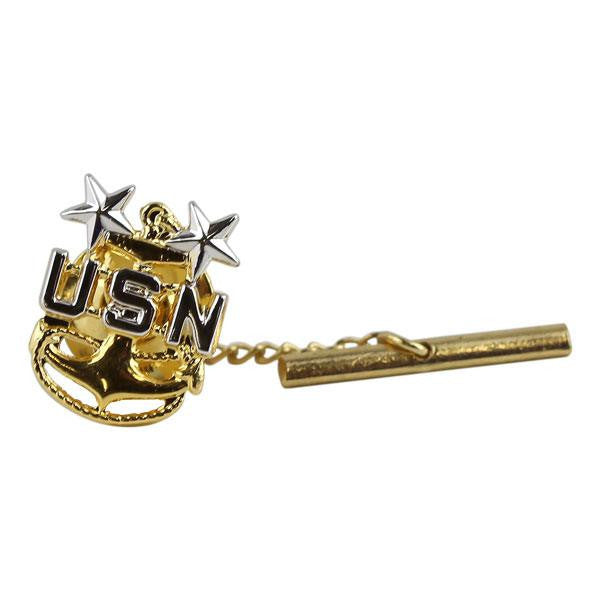 Navy Tie Tac: E9 Chief Petty Officer: Master