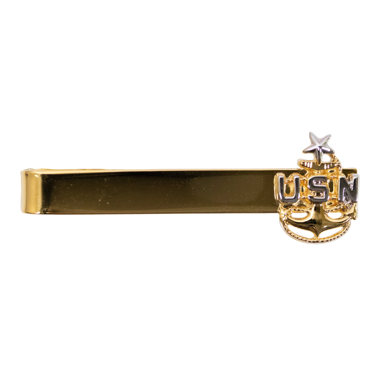 Navy Tie Clasp: E8 Senior Chief