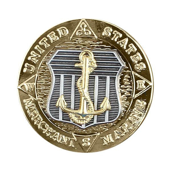 Lapel Pin: Merchant Marine Emblem