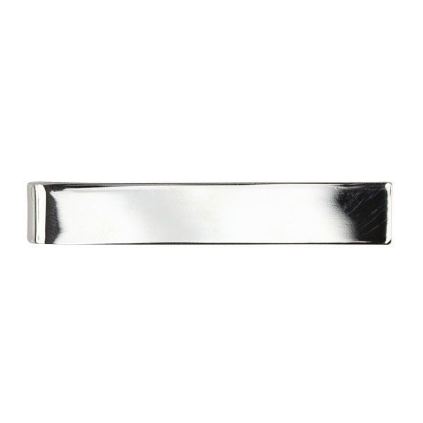 Tie Clasp: Silver Mirror