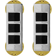 Army Rank Insignia: Warrant Officer 3 - nickel plated
