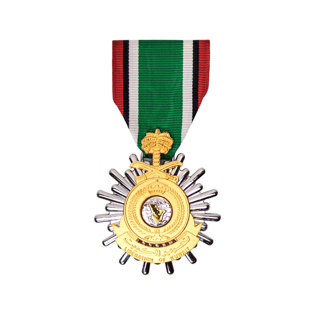 Full Size Medal: Kuwait Liberation Saudi