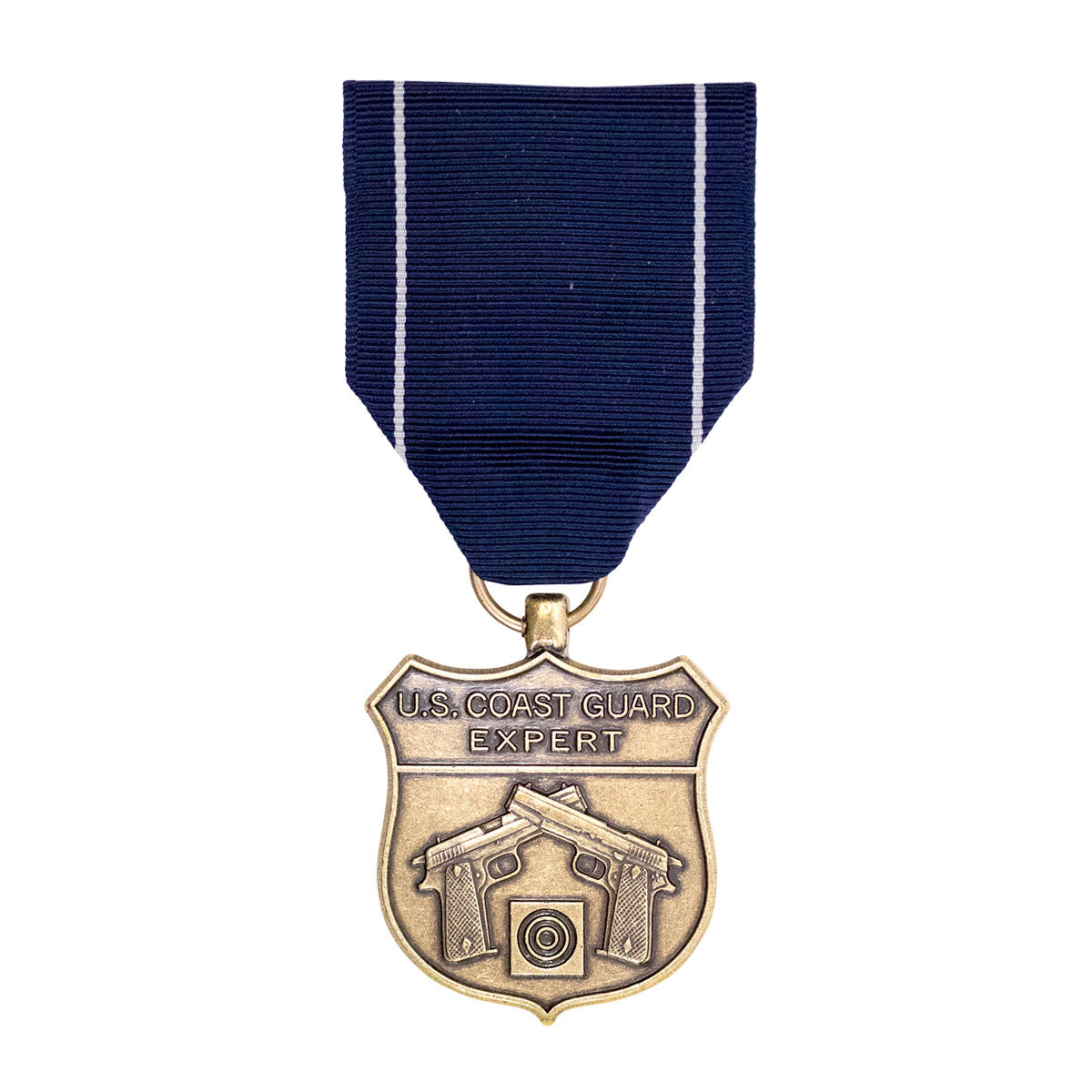 Full Size Medal: Coast Guard Expert Pistol