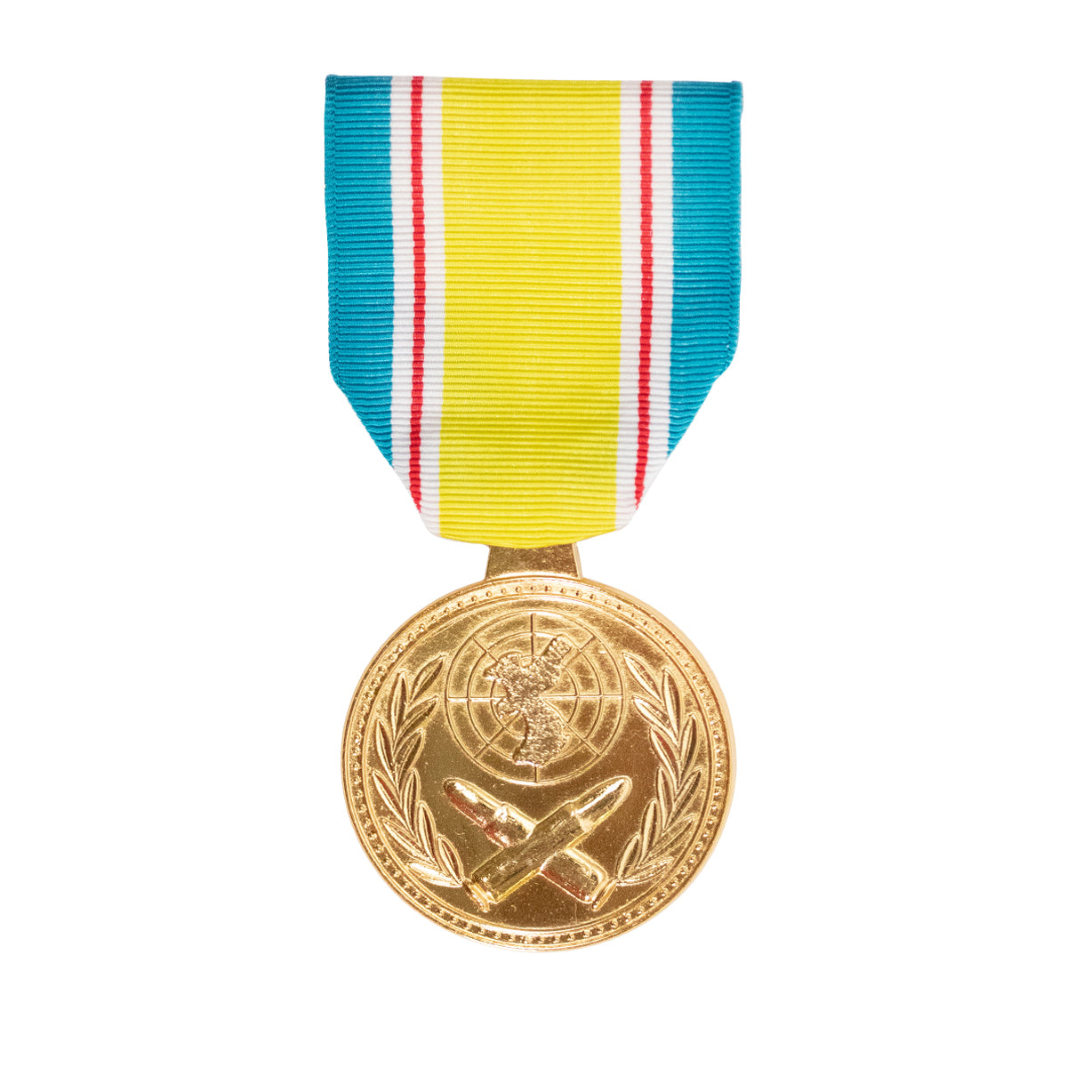 Full Size Medal: Republic of Korea War Service, 24k Gold No Device 24k Gold Plated