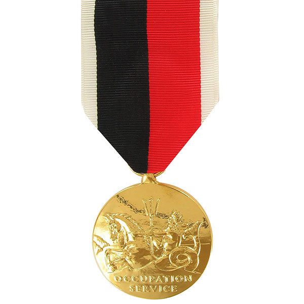 Full Size Medal: WWII Occupation Marine Corps - 24k Gold Plated