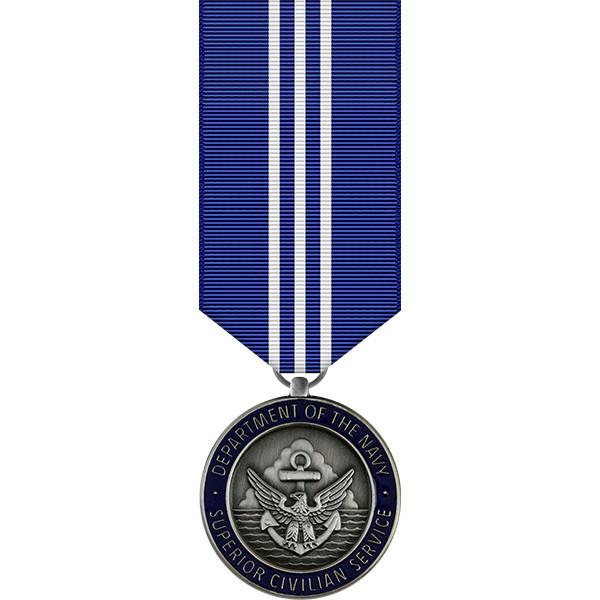 Miniature medal: navy meritorious civilian Service