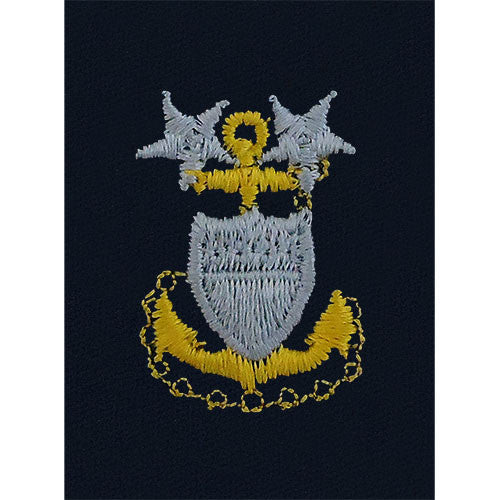 Coast Guard Embroidered Parka Tab: E9 CPO: Master