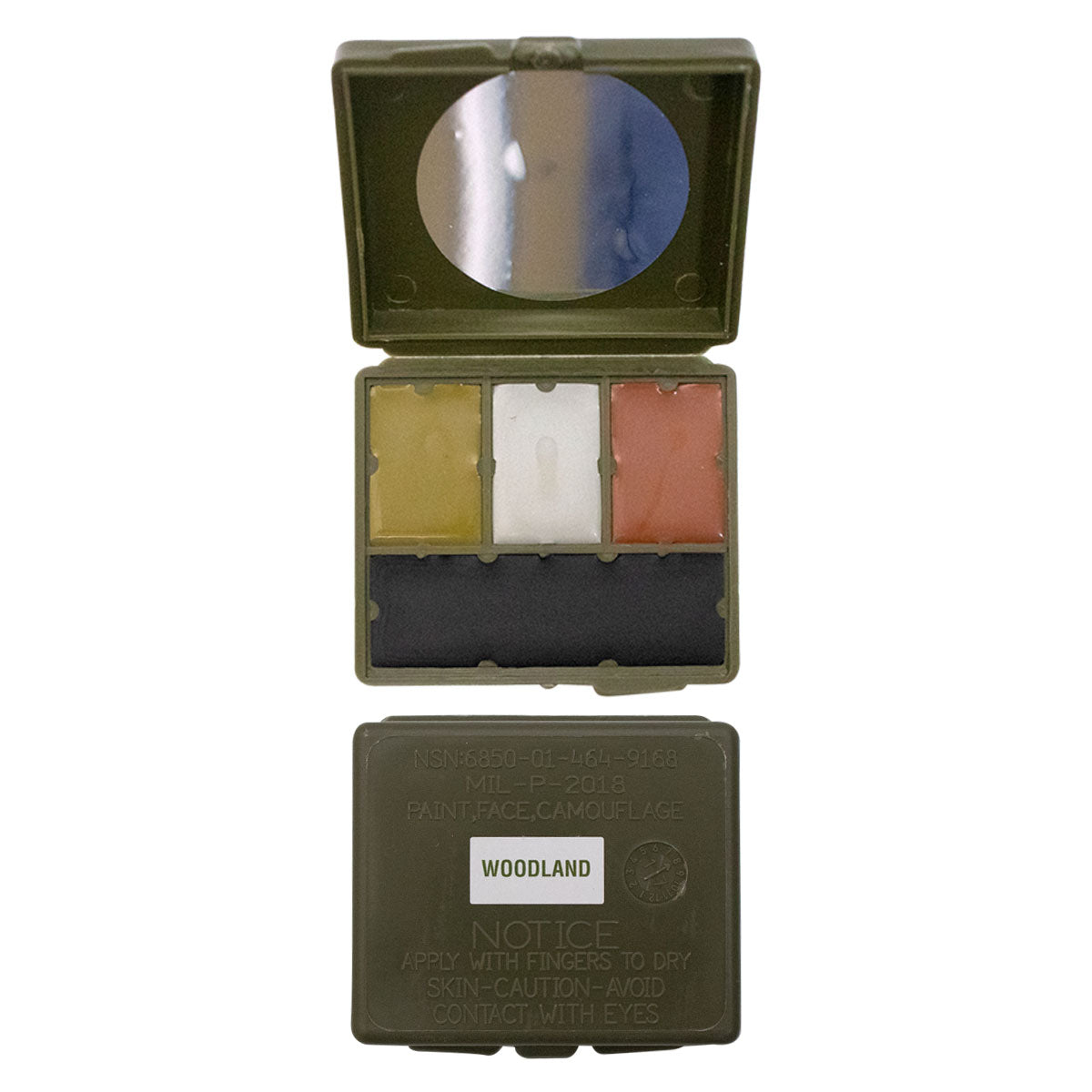 Camouflage Face Paint - 4 colors kit