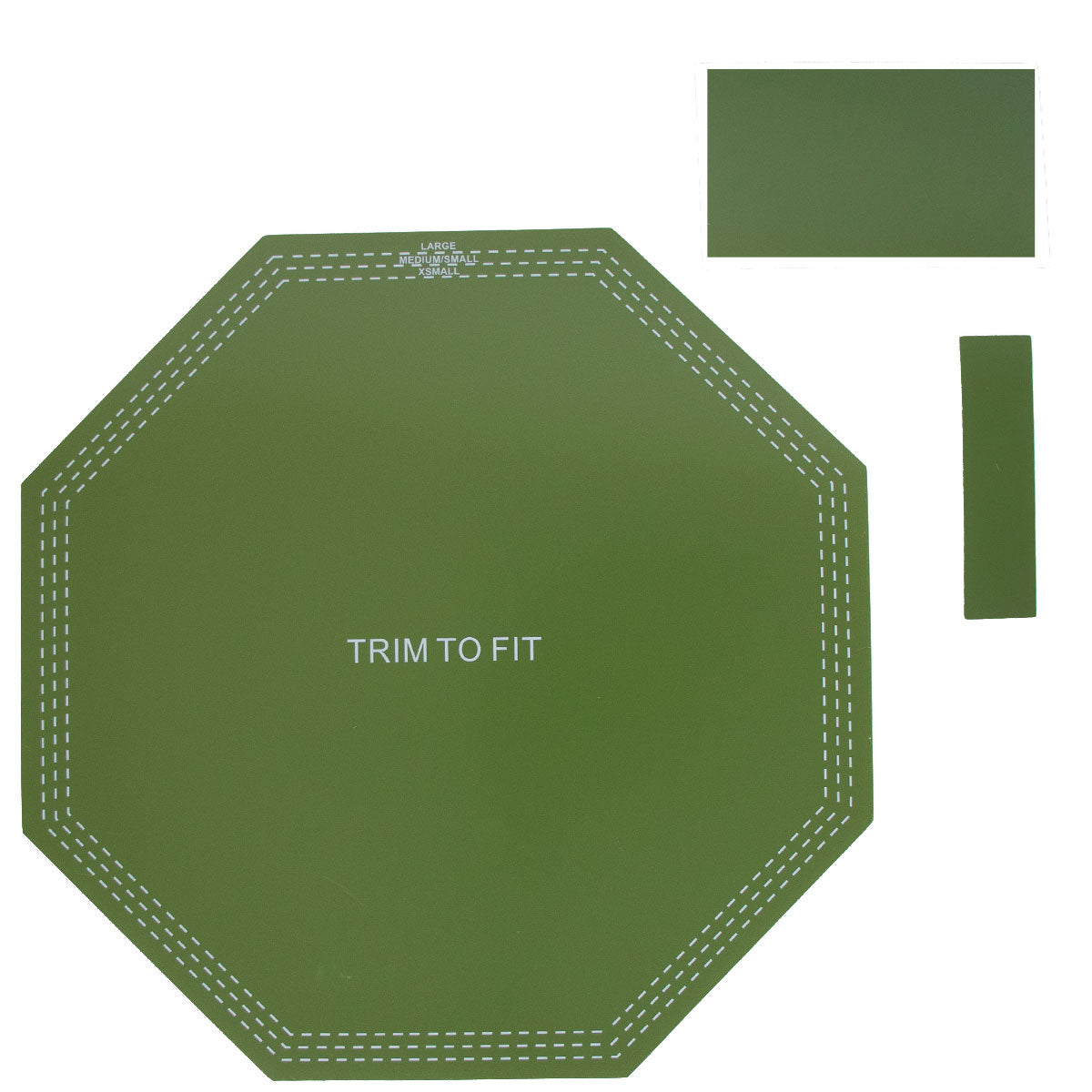 Cover Block: Squared Away Cover - green