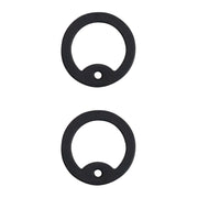 Identification Tag Rubber Rings - Black