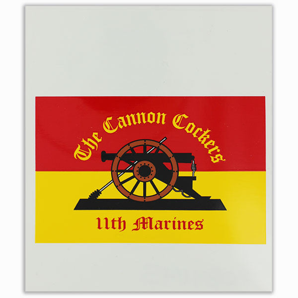 Decal: 11th Marines - The Cannon Cockers