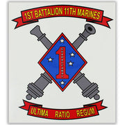 Decal: 1st Battalion 11th Marines: Ultime Ration Regum