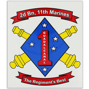 Decal: 2nd battalion 11th Marines: The Regiment's Best