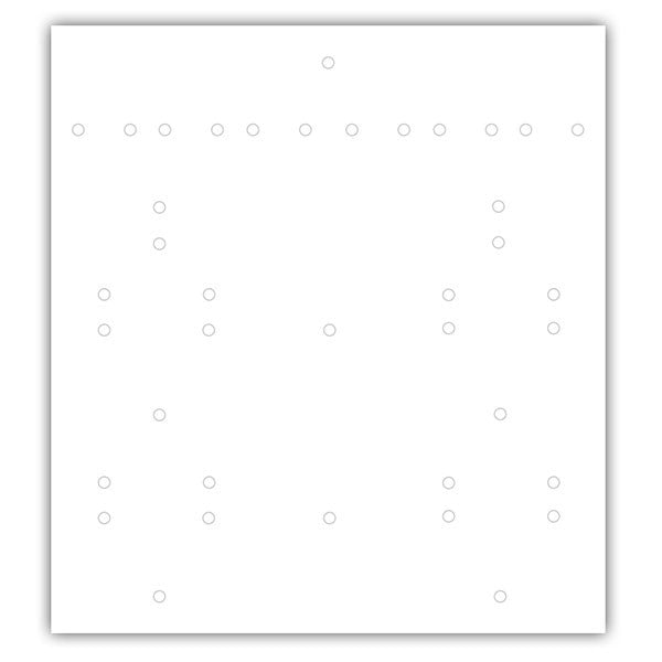 Marine Corps Emblem Display Board: M-board - clear plastic