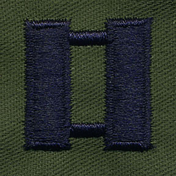 Air Force Embroidered Rank: Captain - embroidered on subdued fatigue (NON-REFUNDABLE)