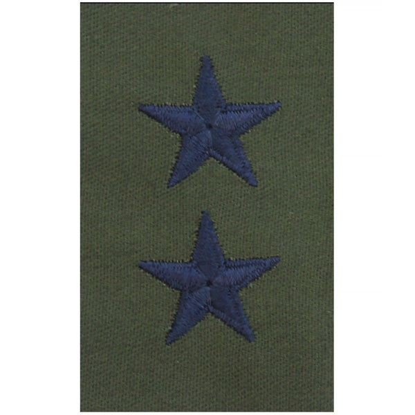 Air Force Embroidered Rank: Major General - subdued fatigue (NON-REFUNDABLE)