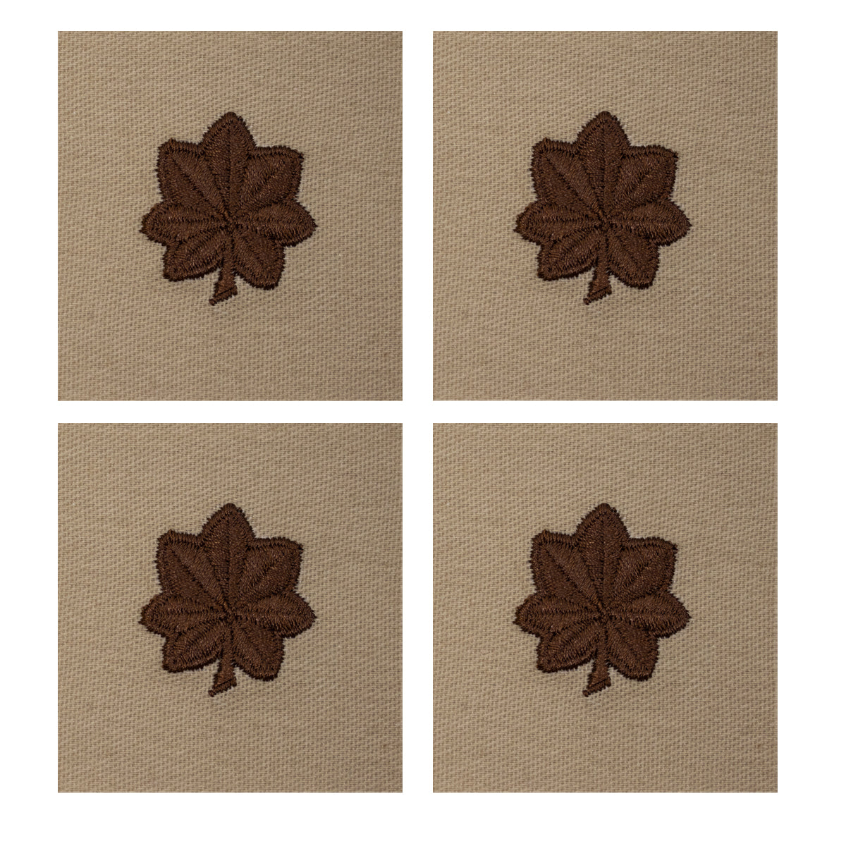 Air Force Embroidered Rank: Major - Desert Sand