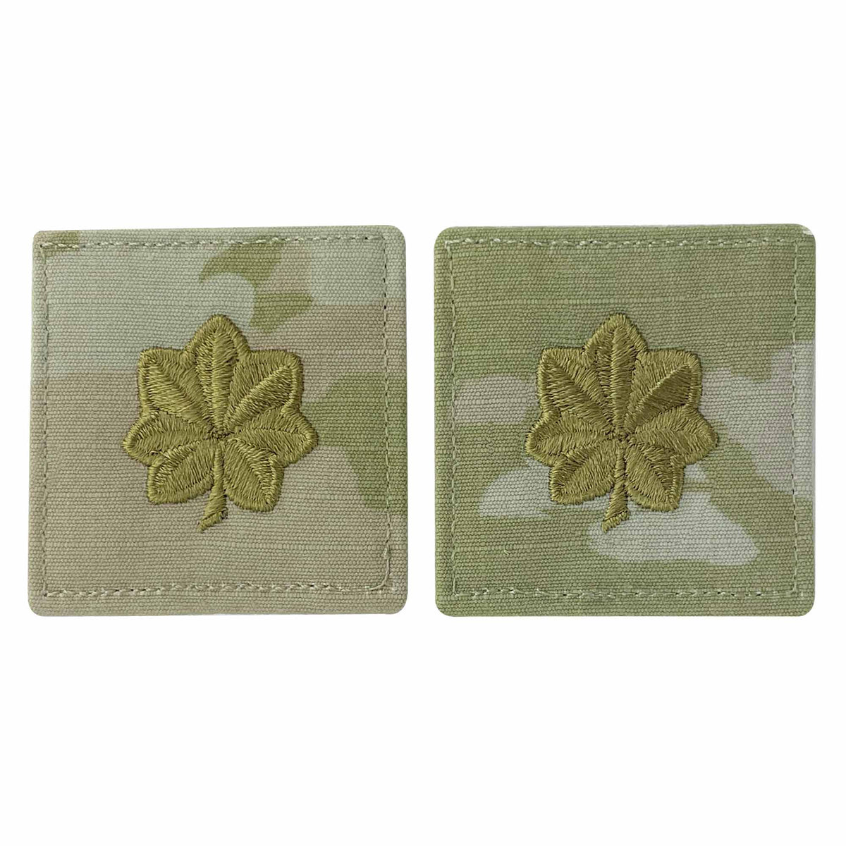 Army Embroidered OCP with Hook Rank Insignia: Major