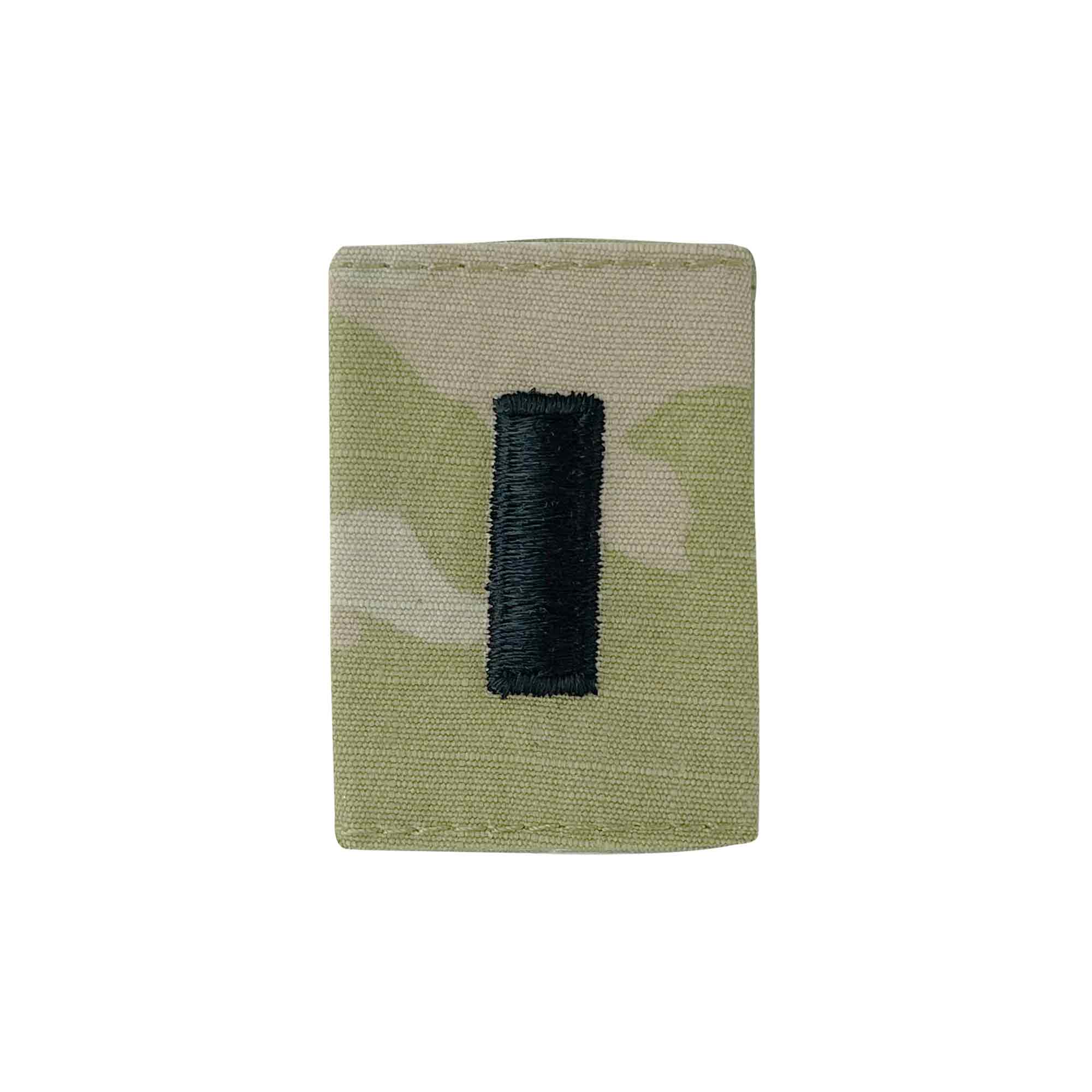 Army and Air Force Gortex Officer Rank: First Lieutenant - OCP jacket tab