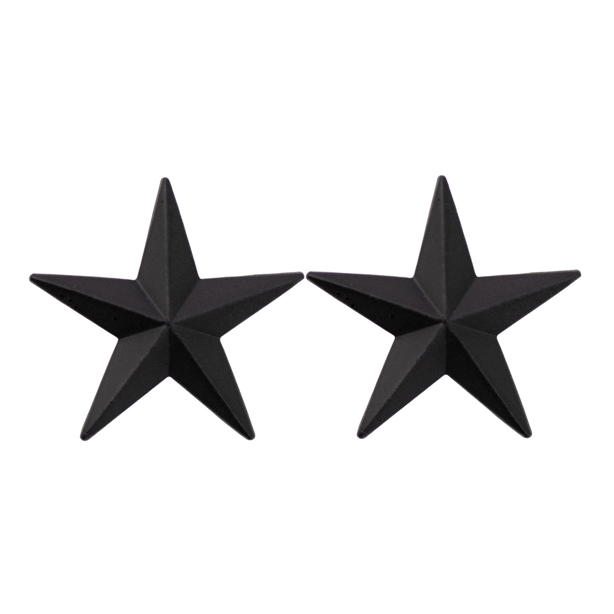 Air Force General Stars: Brigadier General - black metal