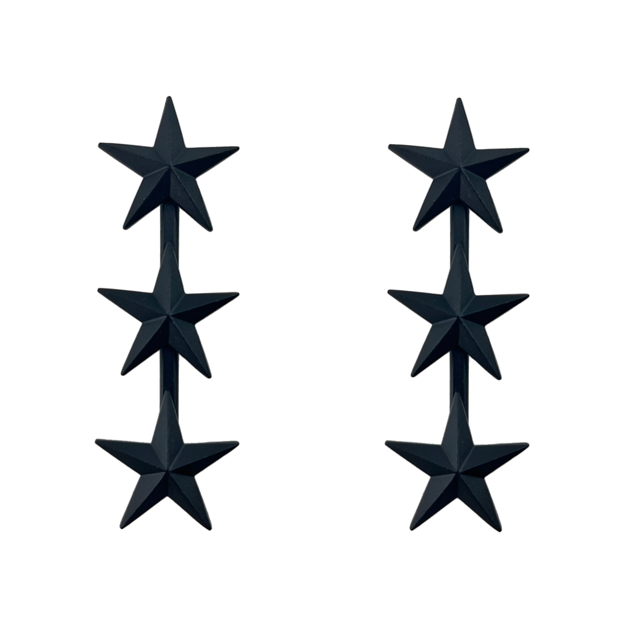 Coat Device: Vice Admiral - three star point to center, subdued metal