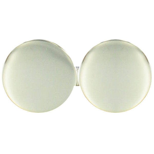 SMOOTH SILVER DOUBLE DISK CB