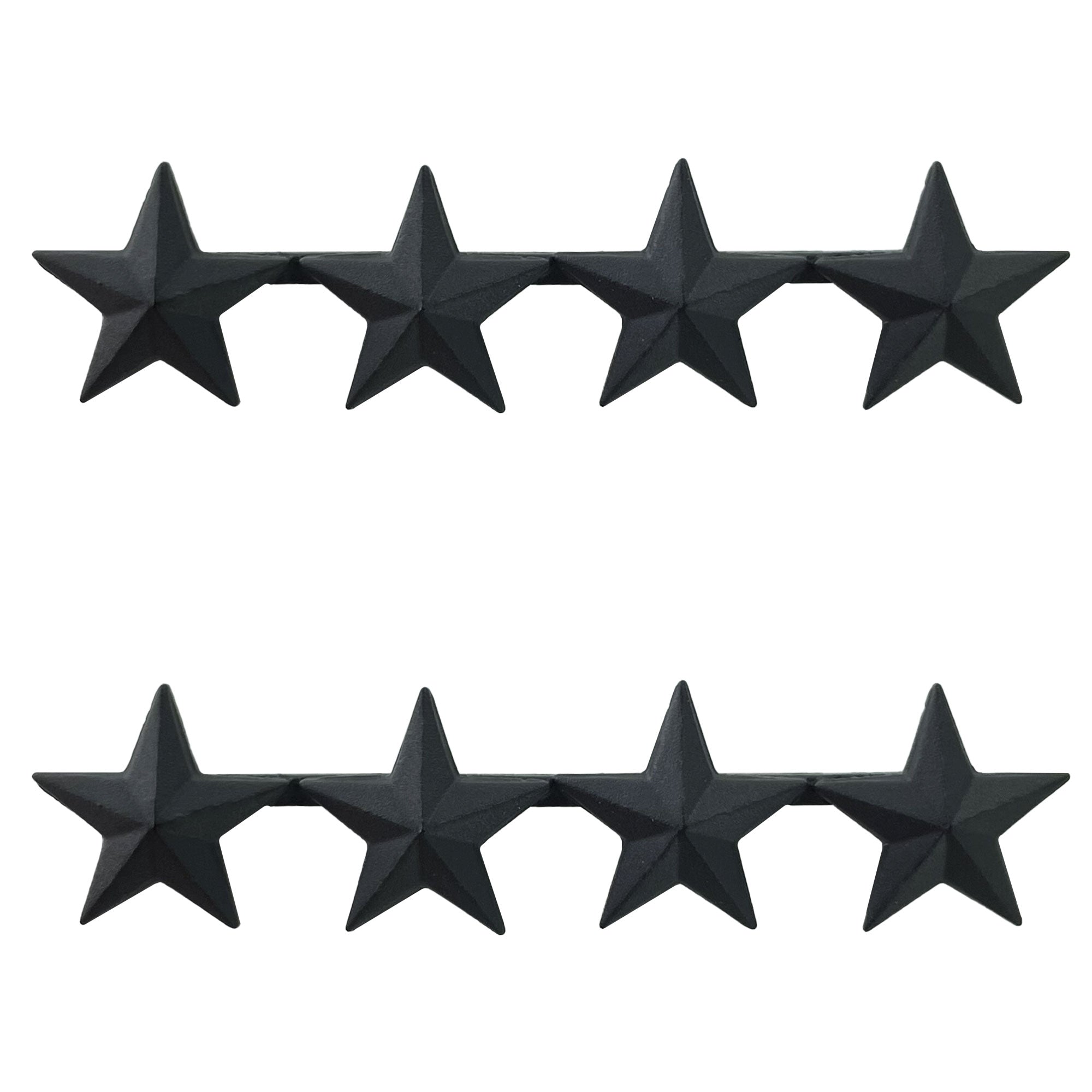 Navy Collar Device: Admiral 4 Star- black metal